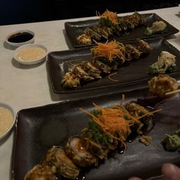 Salmon Tempura Roll Salmon Tempura Roll