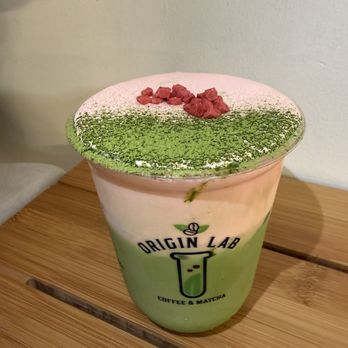 Origin Lab Coffee & Matcha - Strawberry matcha - Coffee & Tea Near Me - San Francisco, California