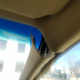 Broken passenger side Broken passenger side