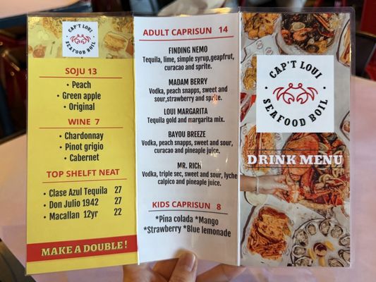 Menu photo 4 Cap’t Loui Henderson Las Vegas, NV
