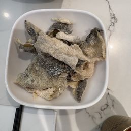 Free crispy fish skins Free crispy fish skins