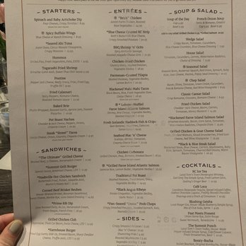 Summit Grill - Menu - Bars Near Me - Kansas City, Missouri