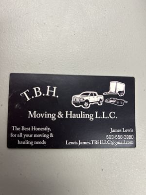 TBH Moving & Hauling