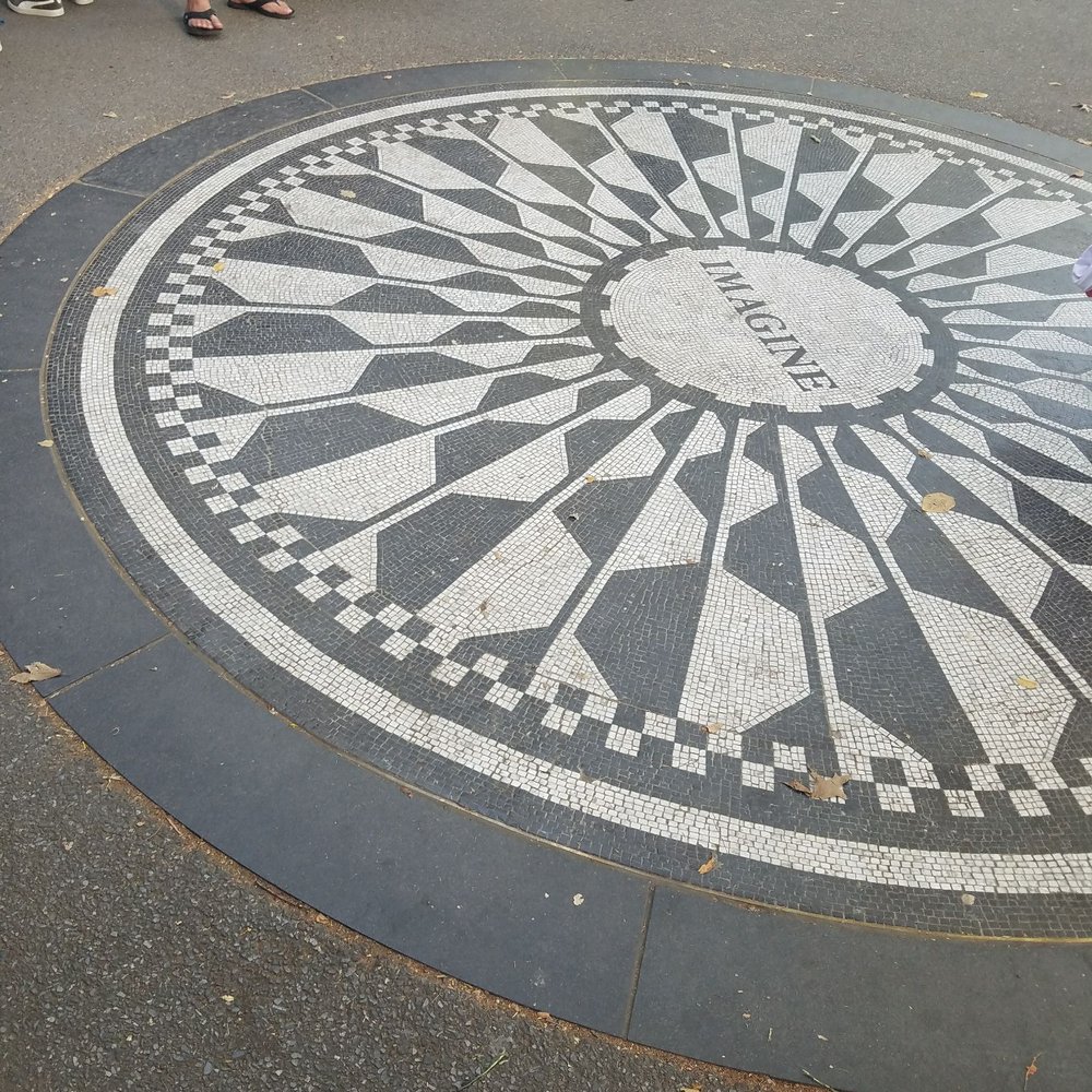 Strawberry Fields - Imagine there's no heaving - Parks Near Me - New York, New York Strawberry Fields - Imagine there's no heaving - Parks Near Me - New York, New York