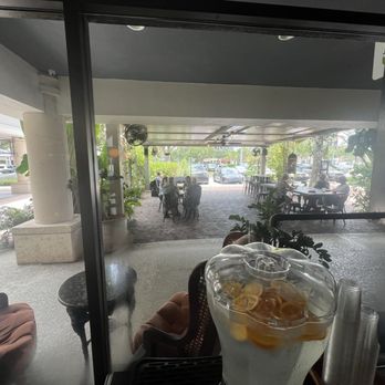 Living Green Cafe - Inside looking out - Juice Bars & Smoothies Near Me - Boca Raton, Florida