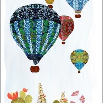 Hip Stitch - Hot Air Balloon by Desert Bird Mercantile - Fabric Stores Near Me - Albuquerque, New Mexico