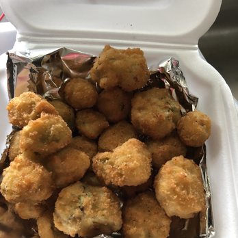 Meating Place Barbeque - Fried okra 11.5.22 - Barbeque Near Me - Magnolia, Texas