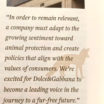 Dolce Gabbana Showroom - From "All Animals" The Humane Society of The United States Spring 2022 - Women's Clothing Near Me - Beverly Hills, California Dolce Gabbana Showroom - From "All Animals" The Humane Society of The United States Spring 2022 - Women's Clothing Near Me - Beverly Hills, California