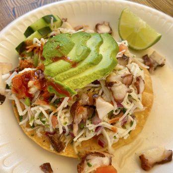 Oceànico - Mixta Tostada - Seafood Near Me - Los Angeles , California Oceànico - Mixta Tostada - Seafood Near Me - Los Angeles , California