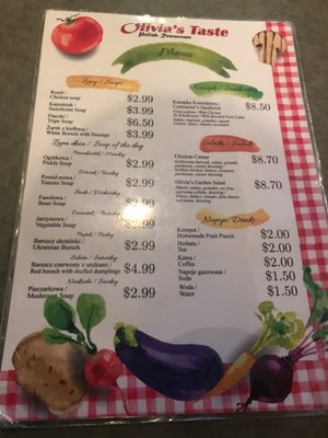 Menu photo 2 Olivia's Taste Chicago, IL Menu photo 2 Olivia's Taste Chicago, IL