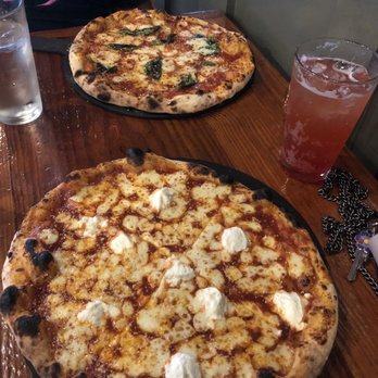 Frankly Pizza - Margherita Pizza and Cheese add Ricotta Pizza. Strawberry House Soda and Pineapple Lemongrass House Soda - Pizza Near Me - Kensington, Maryland Frankly Pizza - Margherita Pizza and Cheese add Ricotta Pizza. Strawberry House Soda and Pineapple Lemongrass House Soda - Pizza Near Me - Kensington, Maryland