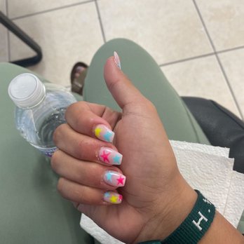 Bella Nails and Spa - My daughter's nails came out perfect. - Nail Salons Near Me - Gainesville, Florida