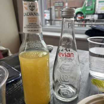 Gustave Boulangerie - Orange soda and Evian water - Coffee & Tea Near Me - Alexandria, Virginia Gustave Boulangerie - Orange soda and Evian water - Coffee & Tea Near Me - Alexandria, Virginia