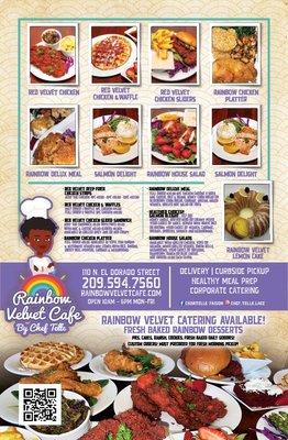 Menu photo 2 Rainbow Velvet Cafe Stockton, CA Menu photo 2 Rainbow Velvet Cafe Stockton, CA