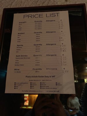 Menu photo 1 The Dawson Lounge Dublin, D