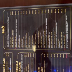 Pho Noodle Station & Bubble Tea House - Pho Menu