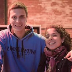 Galpón de la Música - Hasta los chicos que atienden el bar tuvieron su foto!