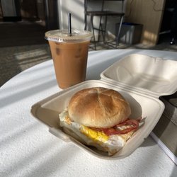 Jake's Cafe - Bacon Egg, and Cheese on a Kaiser Roll