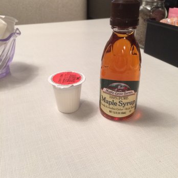 Nudy's Cafe - Ardmore - Pure maple syrup - $2.00 extra. They serve you an unopened 1.5 fl oz glass bottle. Half & half in photo for sizing. - Breakfast & Brunch Near Me - Ardmore, Pennsylvania Nudy's Cafe - Ardmore - Pure maple syrup - $2.00 extra. They serve you an unopened 1.5 fl oz glass bottle. Half & half in photo for sizing. - Breakfast & Brunch Near Me - Ardmore, Pennsylvania