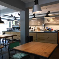The Coffee Store - Tresen des Röstkontors im ersten Stock
