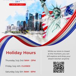 Express Kitchens - Let's celebrate the spirit of freedom, unity, and the pursuit of a better tomorrow.