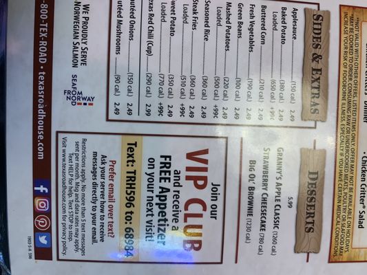 Menu photo 7 Texas Roadhouse Riverview, FL Menu photo 7 Texas Roadhouse Riverview, FL