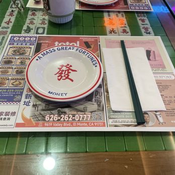 HK Macau Bistro - Place setting - Hong Kong Style Cafe Near Me - San Gabriel, California