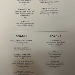 Menus