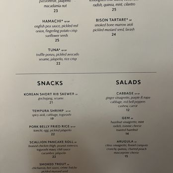 The Kitchen - Menus - New American Near Me - Jackson, Wyoming