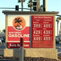 San Diego Gasoline - 3.99 cash price