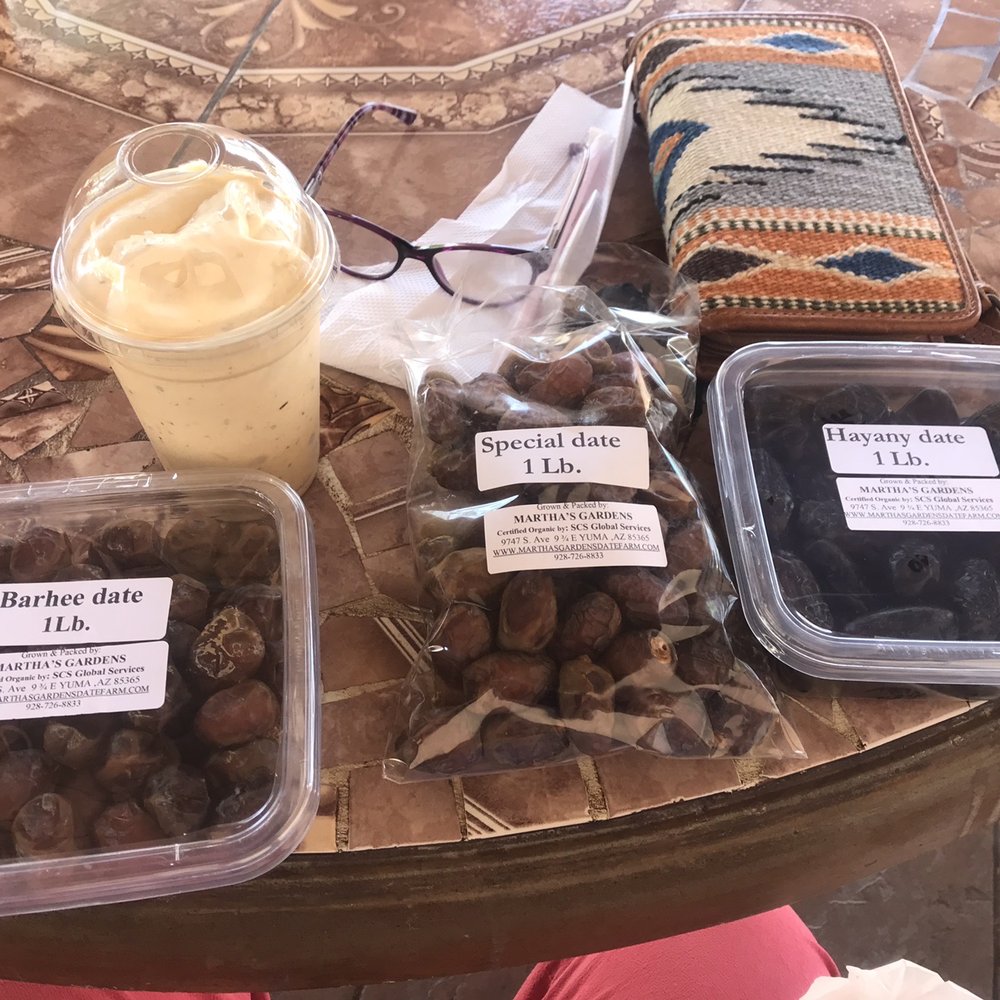 Varieties of Dates and a Date Shake