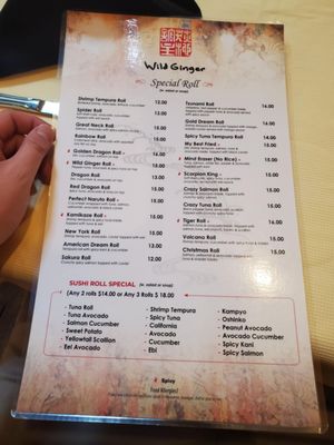 Menu photo 3 Wild Ginger Great Neck, NY Menu photo 3 Wild Ginger Great Neck, NY
