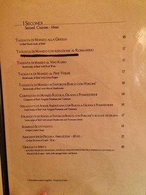 Menu photo 6 Osteria del Cavaliere Rome, RM Menu photo 6 Osteria del Cavaliere Rome, RM