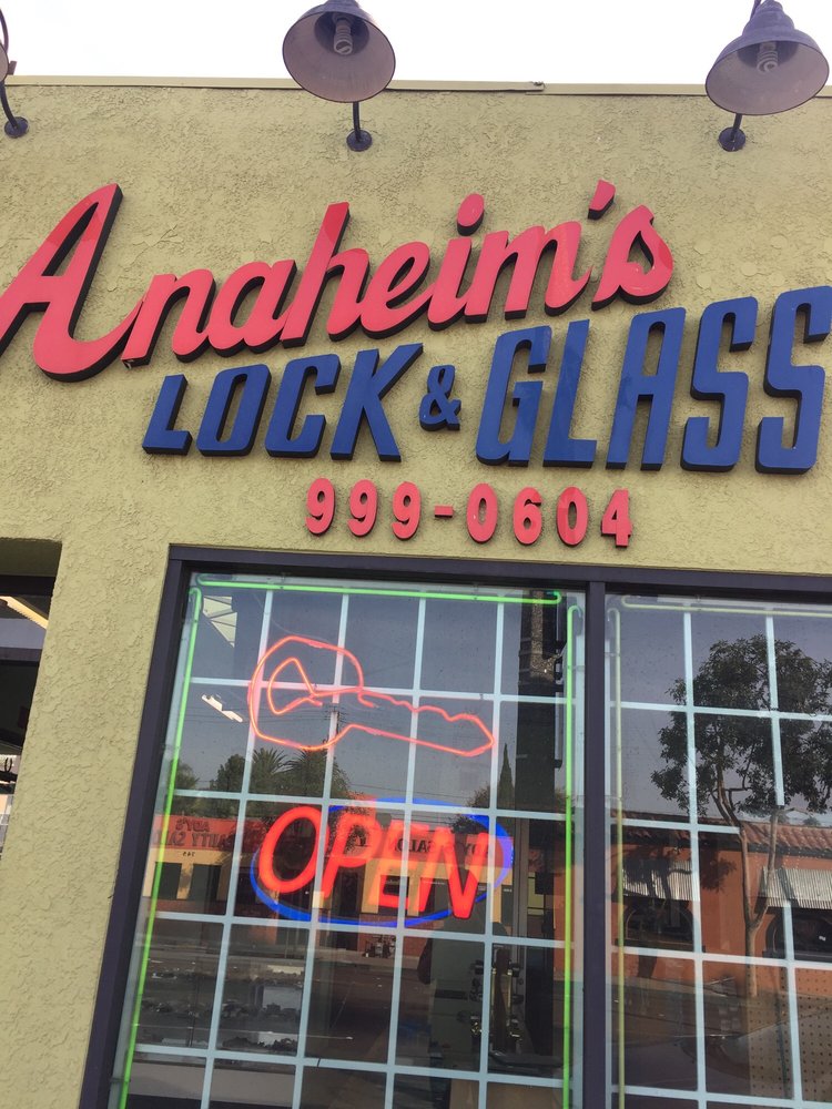 ANAHEIM’S LOCK & GLASS Updated October 2024 744 N Anaheim Blvd