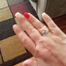 Nails that popped off.