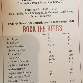 Rockwood - Beer Menu - Sports Bars Near Me - Gainesville, Virginia Rockwood - Beer Menu - Sports Bars Near Me - Gainesville, Virginia