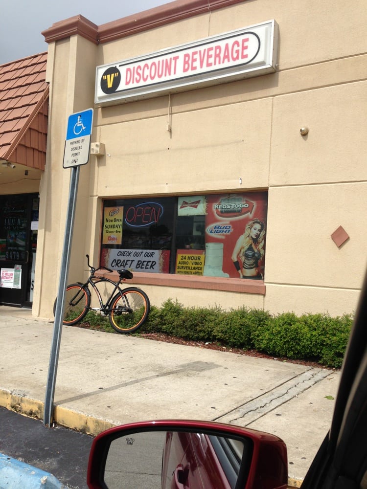 V DISCOUNT BEVERAGE Updated August 2024 775 S Nova Rd, Ormond Beach