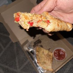 Cassano's Pizza - Not what I ordered. I got charged for extra cheese hardly got any at all . Soggy, and severely undercooked.