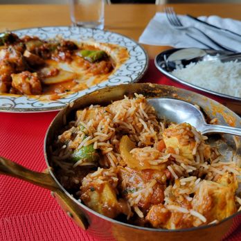 Harbor Tandoor - Kadhai Paneer mixed with rice - Indian Near Me - Baltimore, Maryland