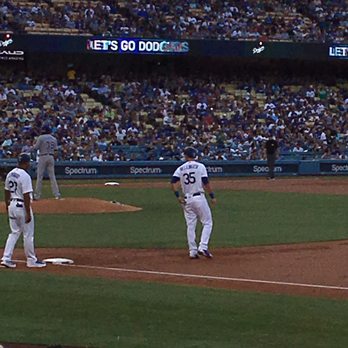 Dodger Stadium - Bellinger on 1st base - Stadiums & Arenas Near Me - Los Angeles, California Dodger Stadium - Bellinger on 1st base - Stadiums & Arenas Near Me - Los Angeles, California