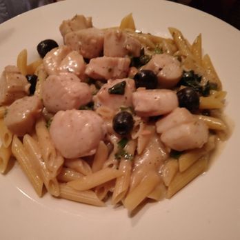 Lo Porto's - Scallops on top of pasta. - Italian Near Me - Troy, New York