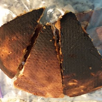 Cannataro's - Just some of the burn't pieces of Pizza - Italian Near Me - Chino, California
