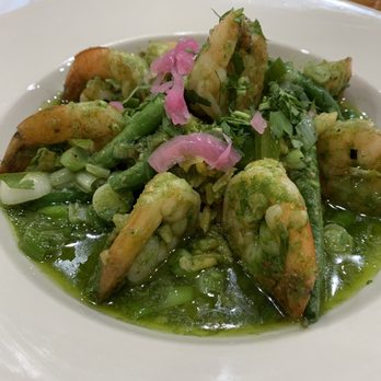 Chile Toreado - Green garlic and mojo shrimp - Mexican Near Me - Chicago, Illinois Chile Toreado - Green garlic and mojo shrimp - Mexican Near Me - Chicago, Illinois