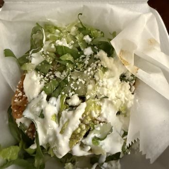 La Tingeria - Tostada Tinga Beef - Mexican Near Me - Falls Church, Virginia La Tingeria - Tostada Tinga Beef - Mexican Near Me - Falls Church, Virginia