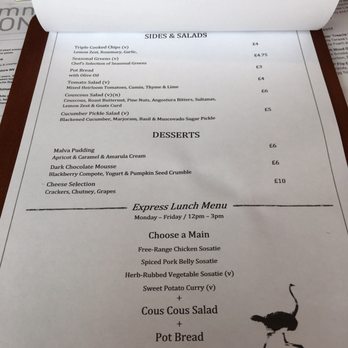 Hammer & Tongs - Menu - African Near Me - London, XGL