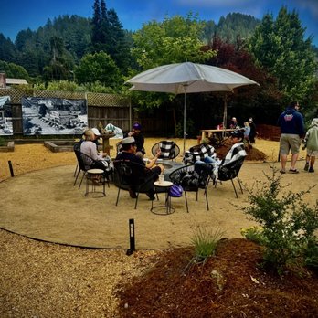 Wonderland Pizzeria - The fire pit - Pizza Near Me - Monte Rio, California