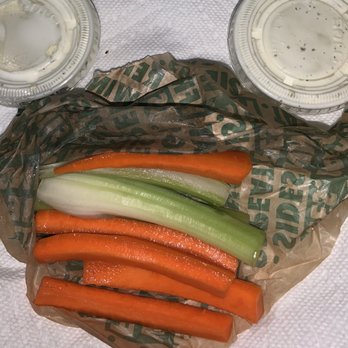 Wingstop - Celery and Carrots in some ranch! - Chicken Wings Near Me - Jamaica, New York Wingstop - Celery and Carrots in some ranch! - Chicken Wings Near Me - Jamaica, New York