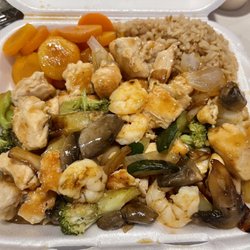 Teriyaki Grill Express - Chicken and shrimp hibachi