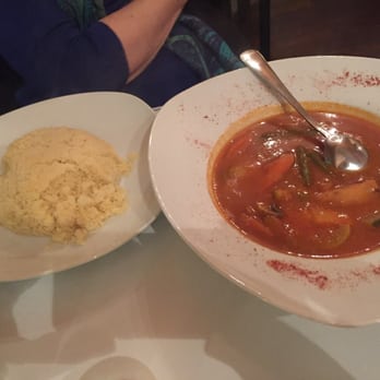 Hamama - Couscous with vegetables and tomatoes. Good but the stuffed zucchini and grape leaves was the stand out. - Mediterranean Near Me - Vienna, 9 Hamama - Couscous with vegetables and tomatoes. Good but the stuffed zucchini and grape leaves was the stand out. - Mediterranean Near Me - Vienna, 9