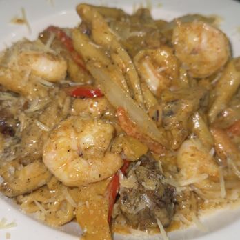 Black Diamond Restaurant and Lounge - Cajun jerk pasta with chicken and shrimp - Lounges Near Me - Silver Spring, Maryland